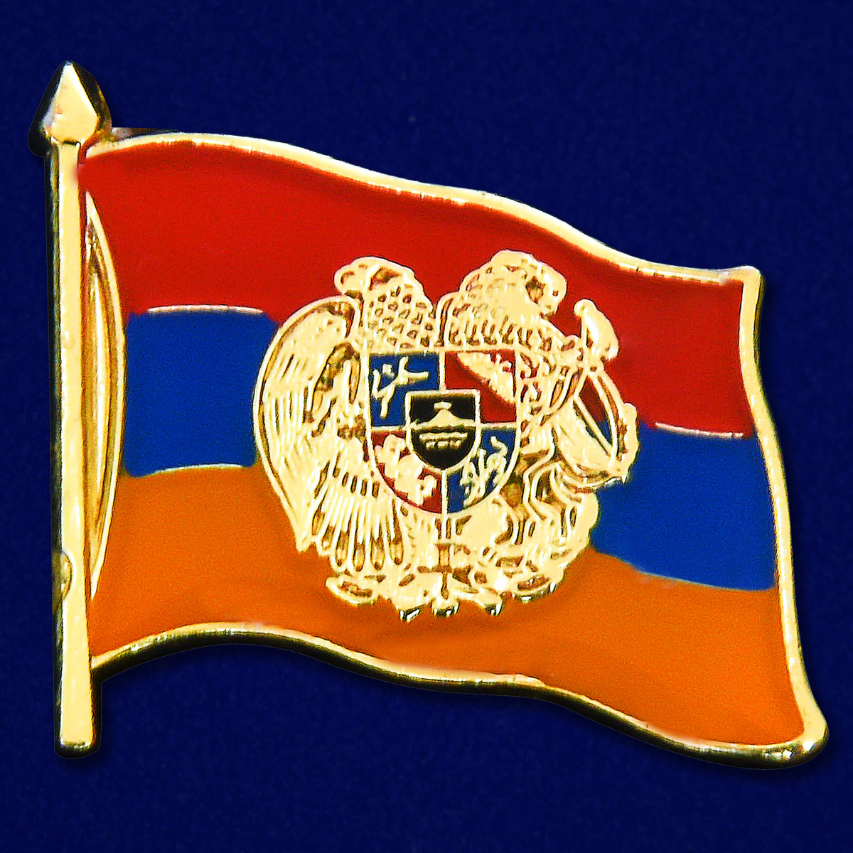 Заказать значок "Армянский флаг" можно с доставкой в любой город