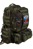  Тактический рюкзак US Assault камуфляж Woodland с эмблемой "Россия"  купить в Военпро