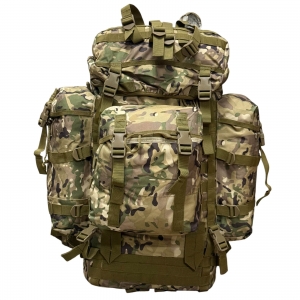 Тактический рюкзак 80л с системой MOLLE и поясным ремнем (Мультикам)