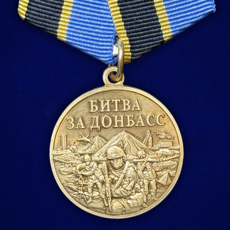 Памятная медаль "Битва за Донбасс"