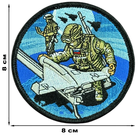 Шеврон на липучке "БПЛА"