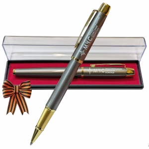 Подарочная ручка МЧС "Предупреждение, Спасение, Помощь" в футляре