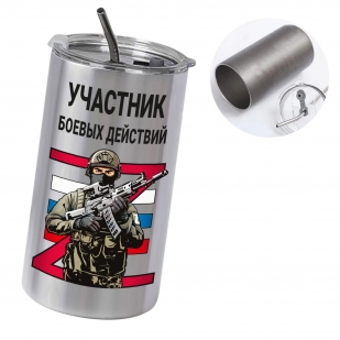 Термокружка Участник боевых действий