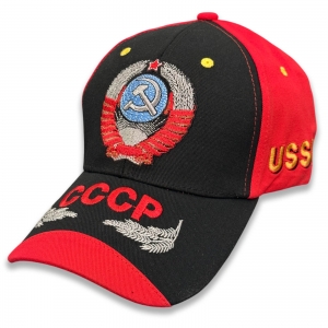 Бейсболка "Герб СССР" с вышивкой 
