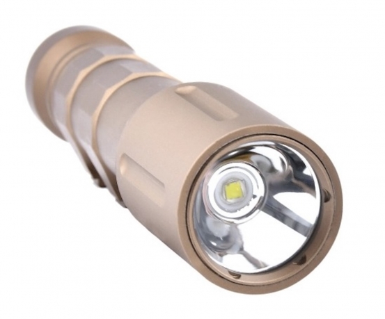 Тактический фонарь PLH-V2 1300 Lm для крепления к планкам Пикатинни (песок)