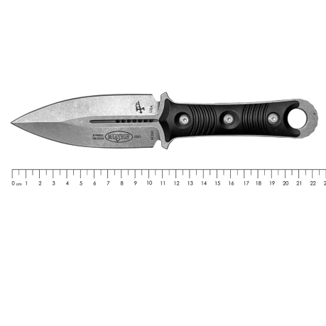 Тактический нож Microtech Borka Blades SBD Dagger в комплекте с ножнами
