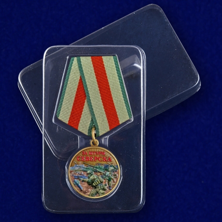 Новинка. Медаль "За штурм Северска" участнику СВО