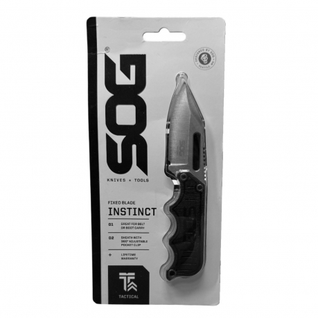 Тактический EDC нож SOG Instinct G10 Handle (NB1012-CP) для скрытого ношения
