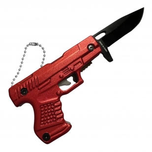 Складной нож Browning в форме пистолета (Красный)