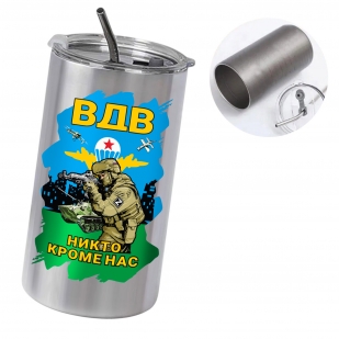 Термокружка ВДВ "Никто кроме нас"