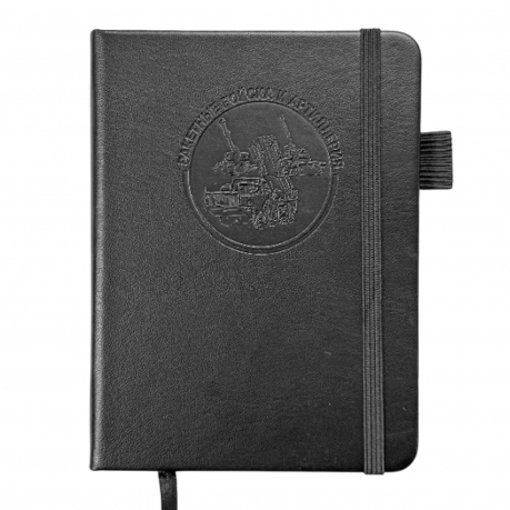 Карманный блокнот РВиА из эко-кожи (11х14.5 см)