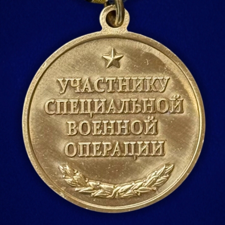 Памятная медаль "Битва за Донбасс" в футляре с прозрачной крышкой