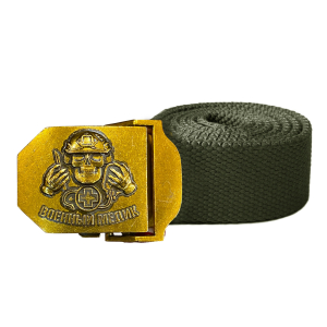Брючный ремень мужской "Военный медик"