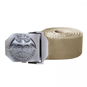 Тактический ремень с металлической пряжкой Военной разведки