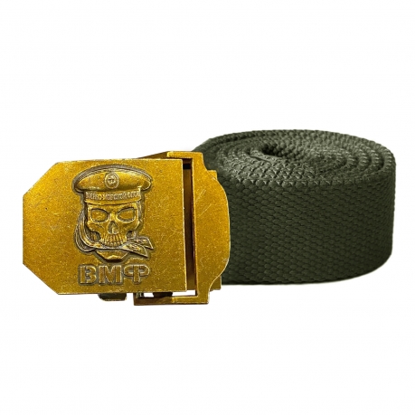 Поясной ремень с пряжкой ВМФ от Военпро Поясной ремень с пряжкой ВМФ от Военпро