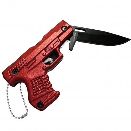 Складной нож Browning в форме пистолета (Красный) Складной нож Browning в форме пистолета (Красный)