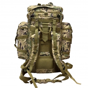 Тактический рюкзак 80л с системой MOLLE и поясным ремнем (Мультикам)
