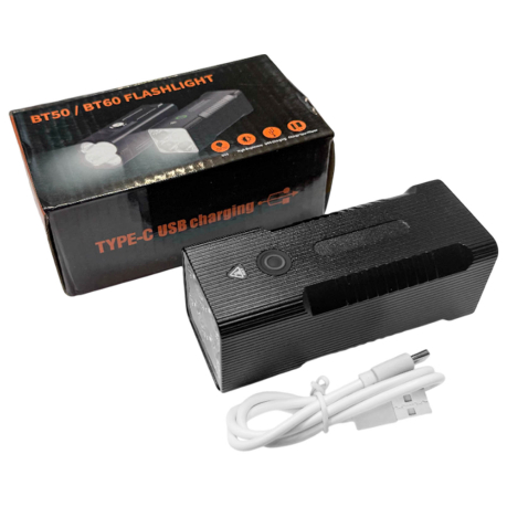 Мощный тактический фонарь BT50/BT60