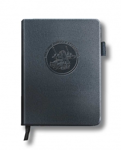 Карманный блокнот РВиА из эко-кожи (11х14.5 см)