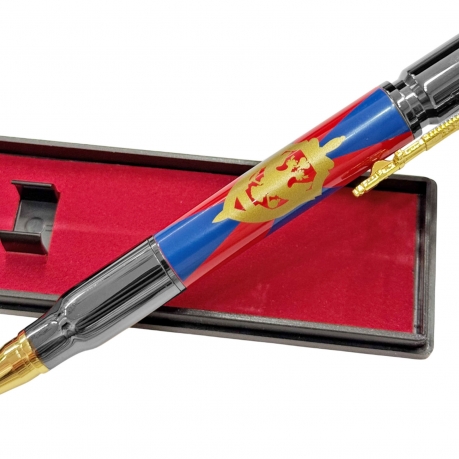 Подарочная ручка патрон "ФСБ" с затвором и автоматом