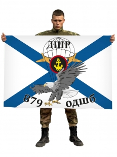 Флаг 879-го ОДШБ Морской пехоты