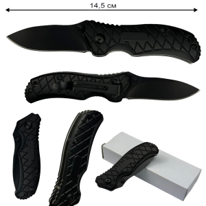 Тактический складной нож TAC-FORCE  черного цвета