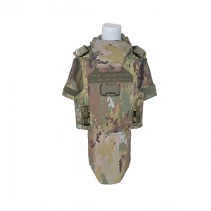 Разгрузочный быстросъёмный бронежилет NIJ IIIA с полной защитой корпуса (Мультикам)