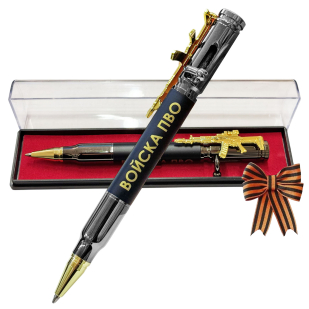 Ручка патрон "Войска ПВО" с затвором и автоматом