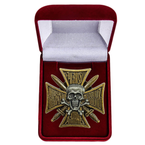 Баклановский крест в бархатистом футляре
