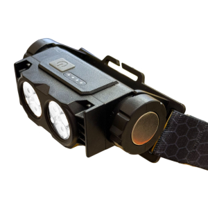 Налобный фонарь Multifunctional Headlight с двумя линзами и магнитным креплением (Черный)