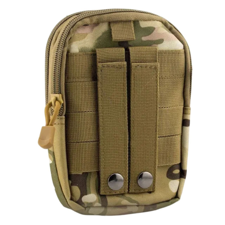 Камуфляжный тактический подсумок на пояс (Мультикам)