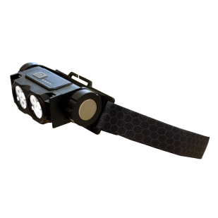 Налобный фонарь Multifunctional Headlight с двумя линзами и магнитным креплением (Черный)