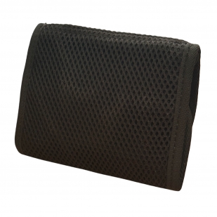 Тактический кошелёк со шнурком на шею для денег и документов (Черный)