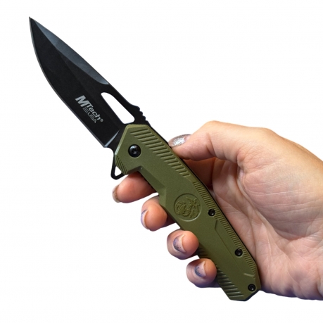 Складной EDC нож MTech A2022BL (Хаки)