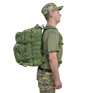 Тактический рюкзак с системой MOLLE (Хаки 45-50 л)