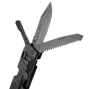 Карманный мультитул Tactical 20 в 1 с набором бит и чехлом
