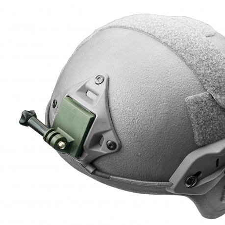 Крепление типа Rhino для GoPro камеры на тактический шлем (Олива)
