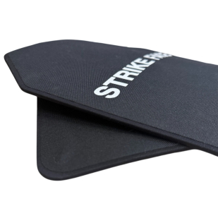 Комплект бронеплит 250х300 мм NIJ IIIA+ из легированной стали (2 шт)