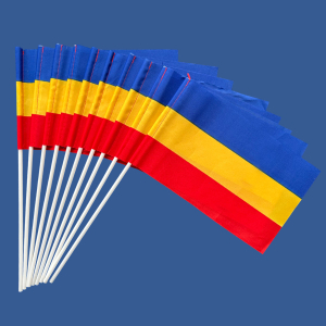 Комплект флажков Всевеликого Войска Донского на палочке (10шт)