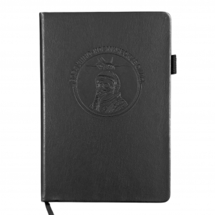 Кожаный блокнот ВКС (13.5х19.5 см)