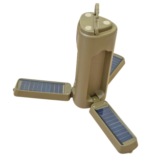 Многофункциональный складной фонарь – лампа с функцией Power Bank и солнечной батареей