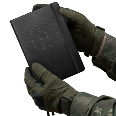 Кожаный блокнот ВКС (13.5х19.5 см)