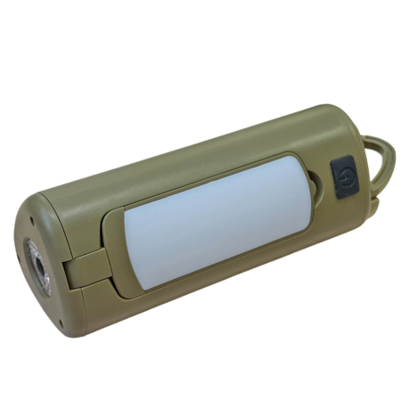 Многофункциональный складной фонарь – лампа с функцией Power Bank и солнечной батареей