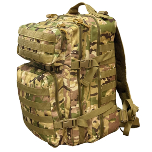 Камуфляжный тактический рюкзак с системой MOLLE (Мультикам 45-50 л)