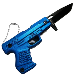 Складной нож Browning в форме пистолета (Синий)