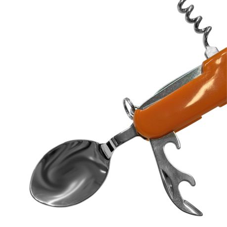 Туристический мультитул вилка-ложка-нож 6-в-1