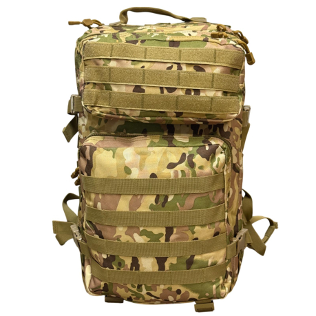 Камуфляжный тактический рюкзак с системой MOLLE (Мультикам 45-50 л)