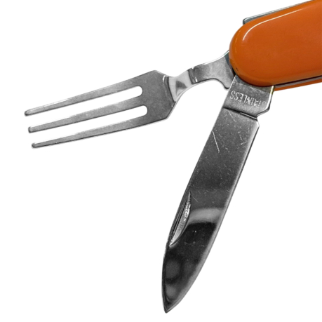 Туристический мультитул вилка-ложка-нож 6-в-1