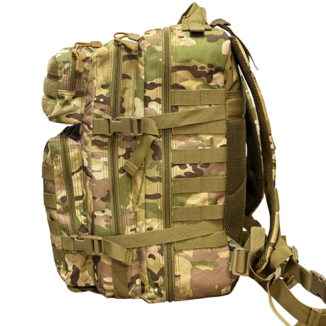 Камуфляжный тактический рюкзак с системой MOLLE (Мультикам 45-50 л)