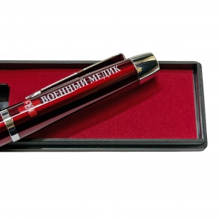 Подарочная ручка "Военный медик" в футляре